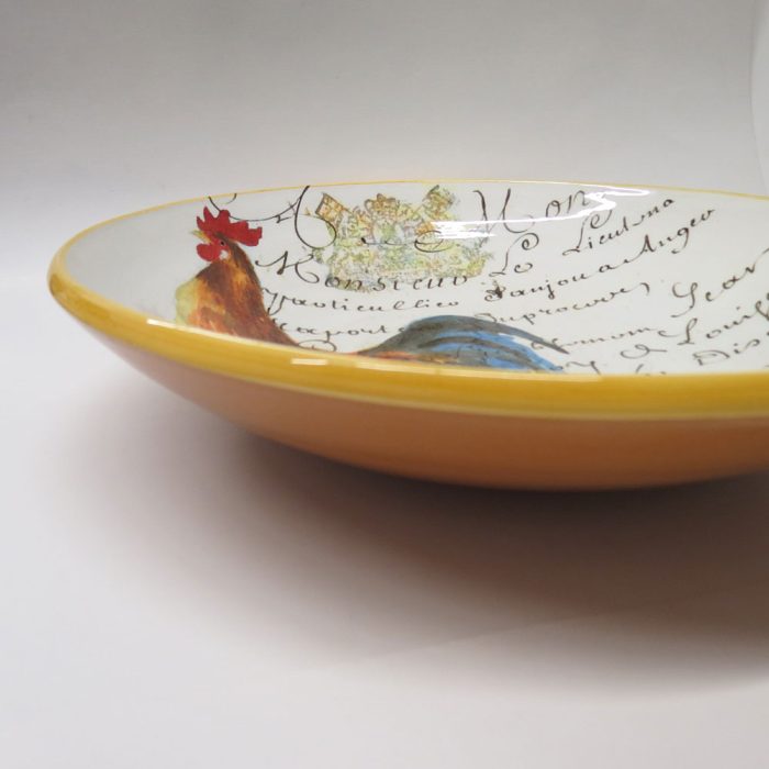 Williams Sonoma Rooster 14" Pasta Serving Bowl