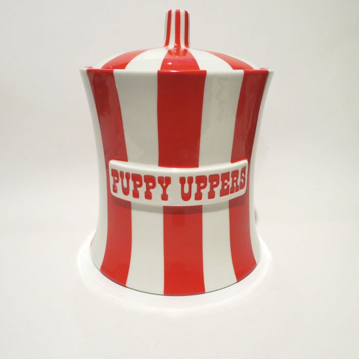 Jonathan Adler Puppy Uppers Dog Treats Canister | Catherine's Loft