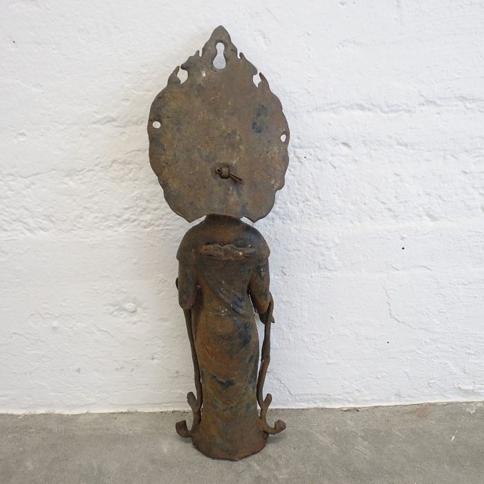 Vintage Metal Quan Yin Statue | Catherine's Loft