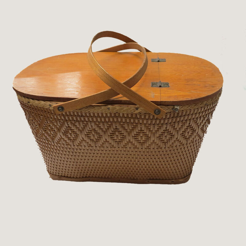 Vintage RedMan Wicker Picnic Basket Catherine's Loft