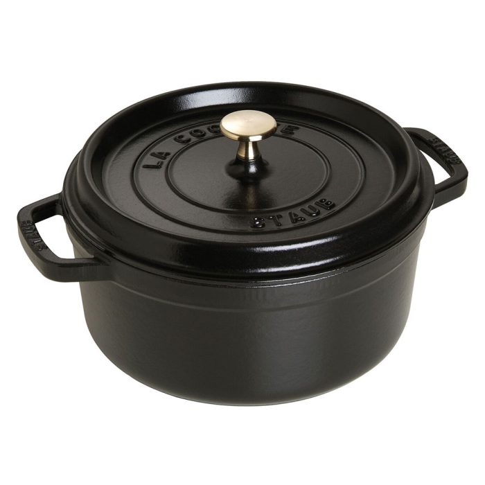 Staub Black Matte 4qt Cocotte Dutch Oven | Catherine's Loft