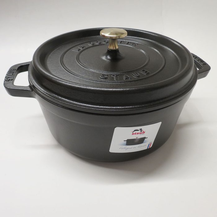 Staub Black Matte 4qt Cocotte Dutch Oven | Catherine's Loft