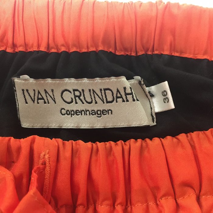 Women's Ivan Grundahl Orange Balloon Skirt | Catherine's Loft