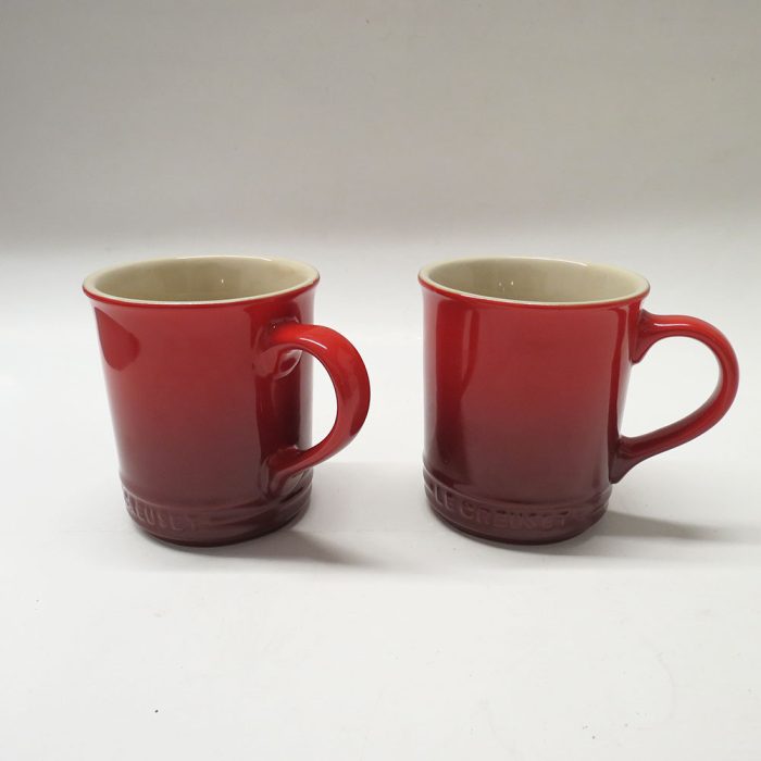 Pair of Le Creuset Stoneware Mugs NEW | Catherine's Loft