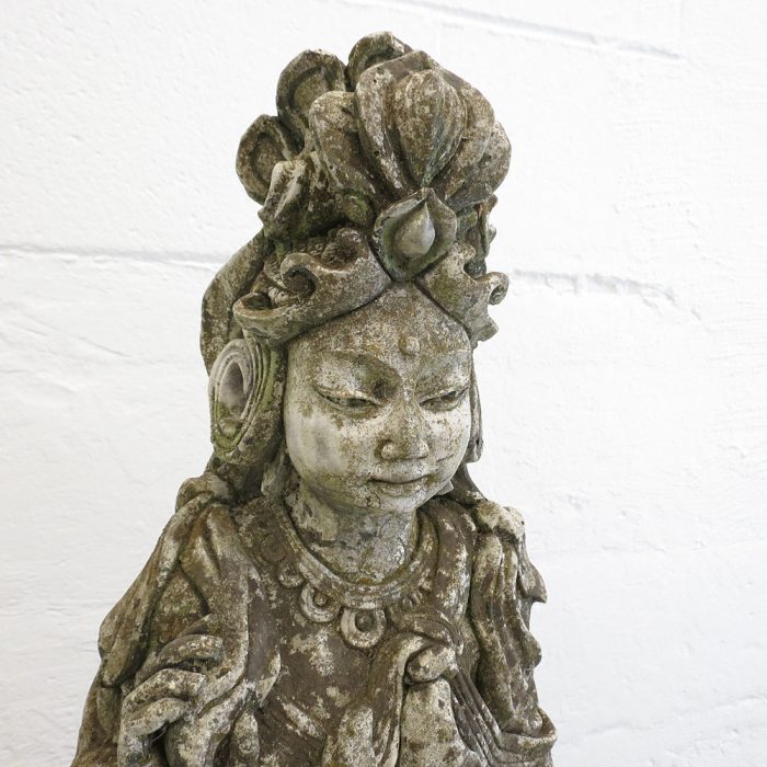 Vintage Statuary Quan Yin Female Figure | Catherine's Loft