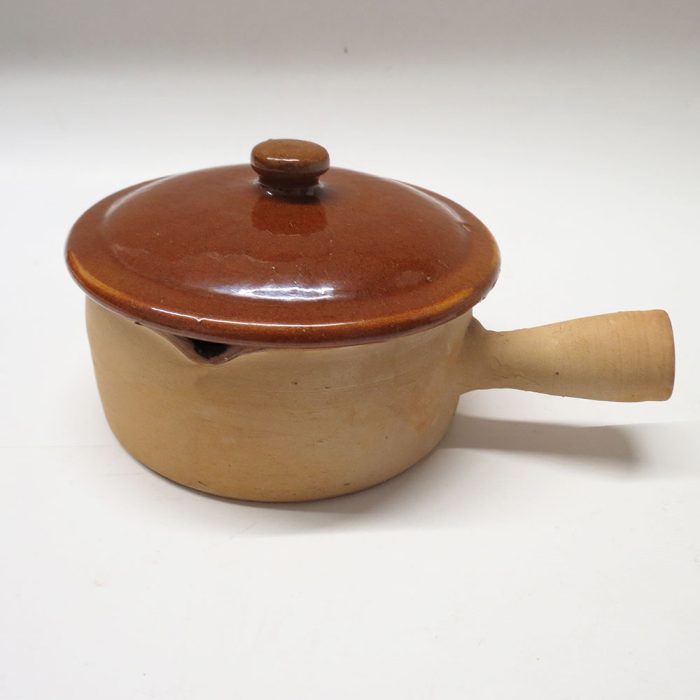 Vintage French Vallauris Terra Cotta Clay Cooking Pots/Casseroles | Catherine's Loft