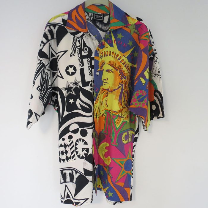 Authentic Vintage Versace Jeans Couture New York Pop Art Men's Shirt | Catherine's Loft