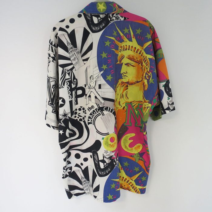 Authentic Vintage Versace Jeans Couture New York Pop Art Men's Shirt | Catherine's Loft