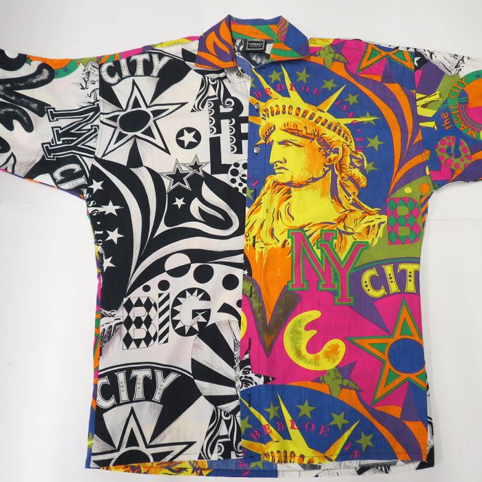 Authentic Vintage Versace Jeans Couture New York Pop Art Men's Shirt | Catherine's Loft