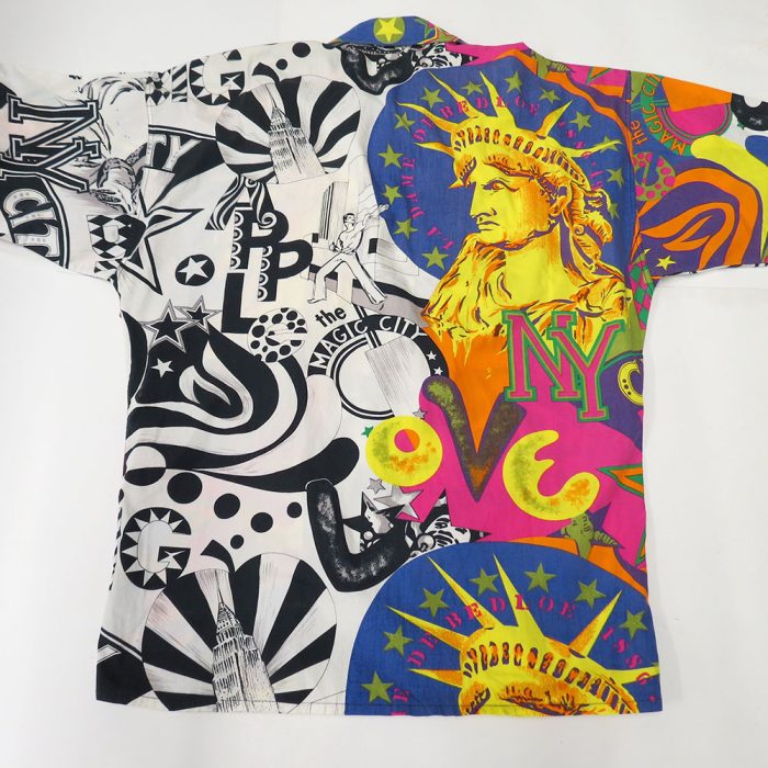 Authentic Vintage Versace Jeans Couture New York Pop Art Men's Shirt | Catherine's Loft