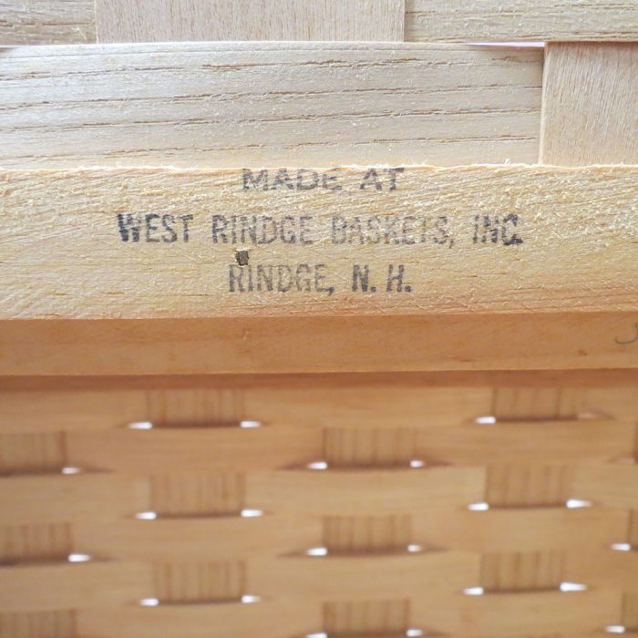 West Rindge Double Pie Basket | Catherine's Loft