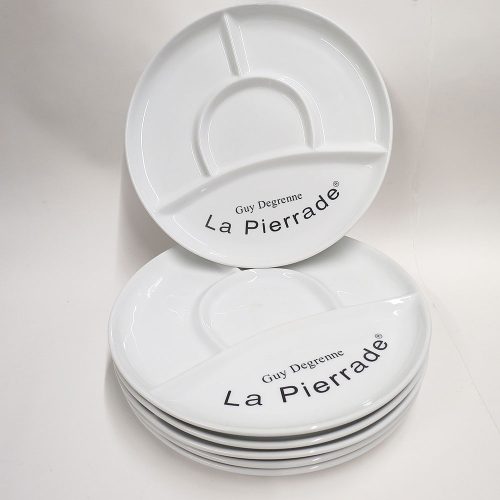 Guy Degrenne La Pierrade French Four-Compartment Dinner/Serving Plates | Catherine's Loft