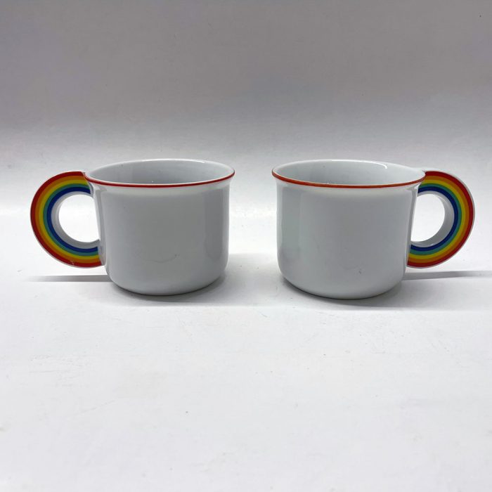 Vintage 1978 Vandor Rainbow Mug Set | Catherine's Loft