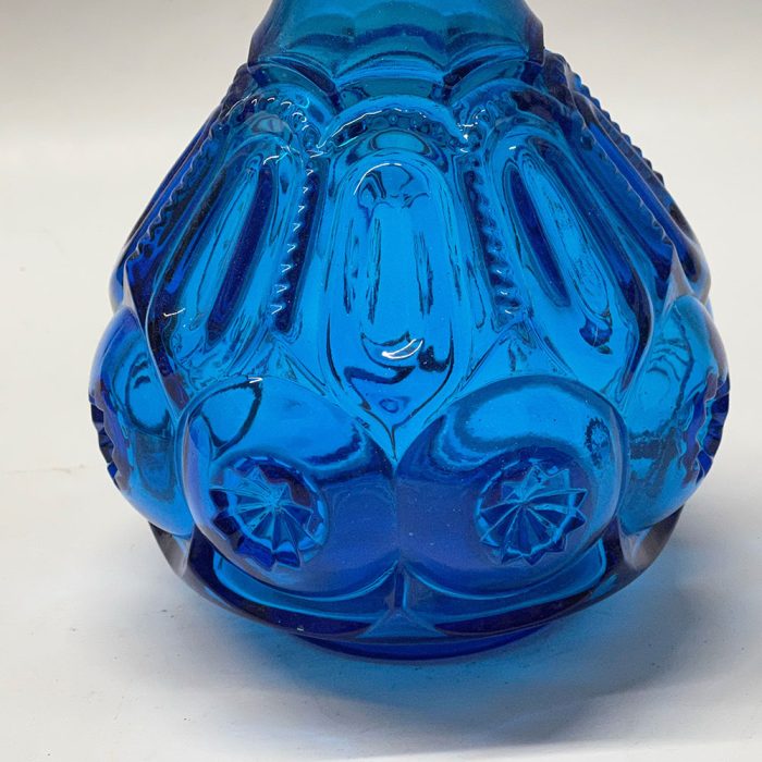 Vintage Blue Glass Decanters | Catherine's Loft