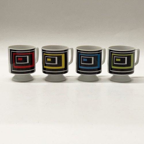 Footed Espresso/Coffee Cups Set of 4 | Catherine's Loft