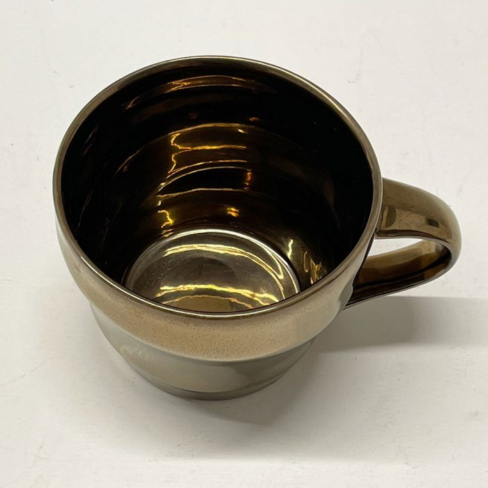 Starbucks Coffee Mugs Original 2013 Metallic Gold 12 Oz Set of 4 | Catherine's Loft