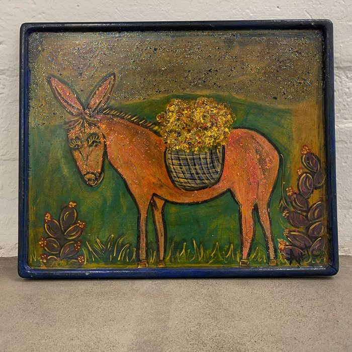 Vintage Donkey Painting | Catherine's Loft