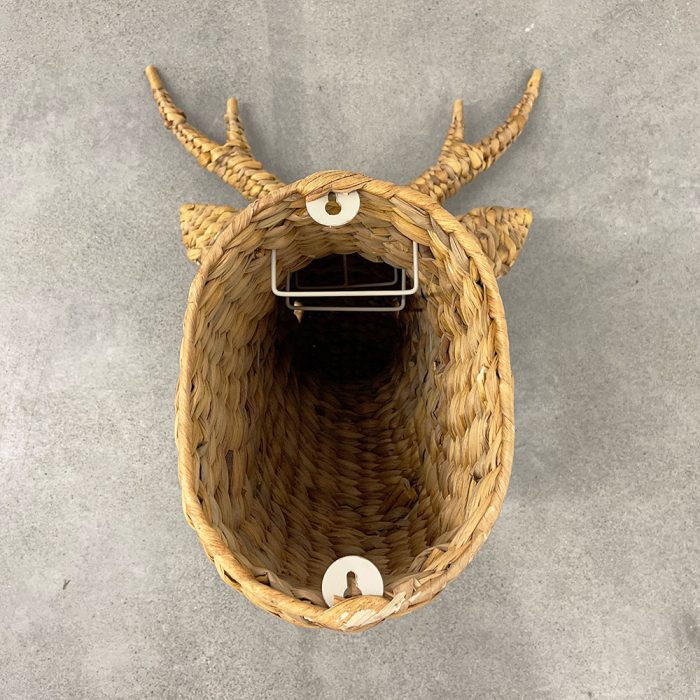 Mario Lopez Torres Hand Woven Deer Head | Catherine's Loft