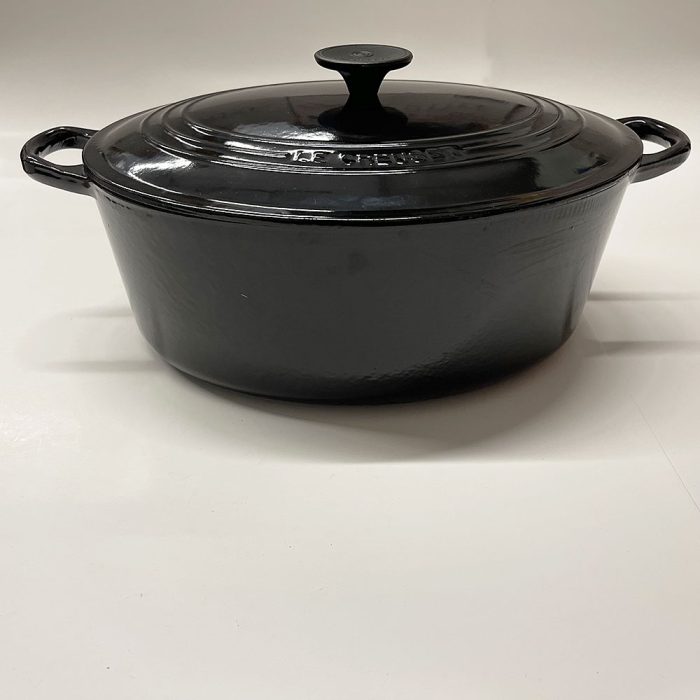 Vintage Le Creuset Black #31 Oval Casserole | Catherine's Loft