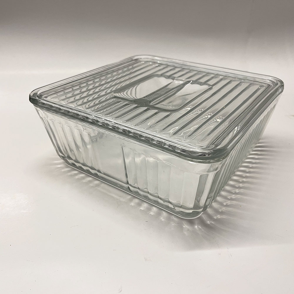 Vintage Anchor Hocking 1932 Large Covered Casserole/Refrigerator Dish | Catherine's Loft