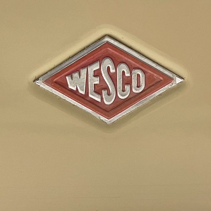 Wesco Grandy Retro German Powder Coated Steel Bread Box | Catherine's Loft