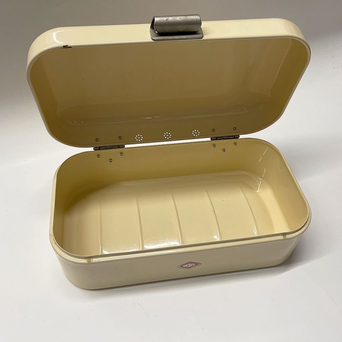 Wesco Grandy Retro German Powder Coated Steel Bread Box | Catherine's Loft