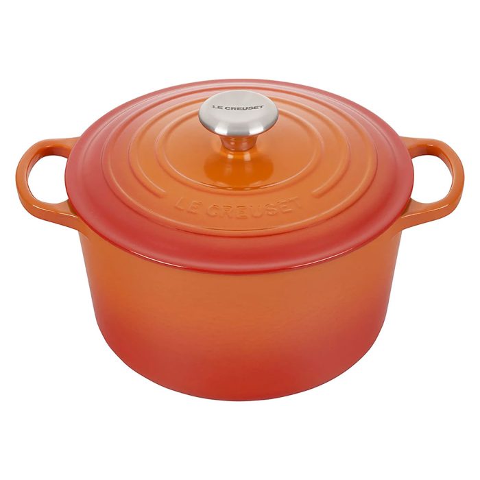 Le Creuset Enameled Cast Iron Round Deep Dutch Oven 5.25 Qt NEW IN BOX | Catherine's Loft