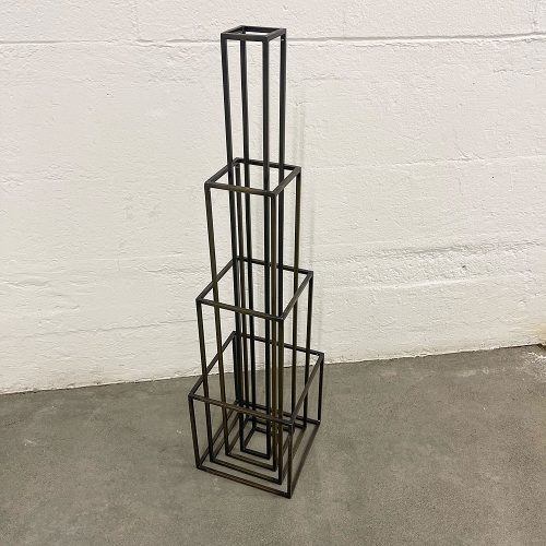 Modular Framed Metal Art Skyscraper Sculpture | Catherine's Loft