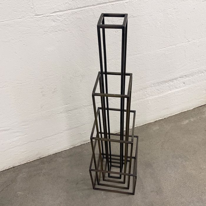 Modular Framed Metal Art Skyscraper Sculpture | Catherine's Loft
