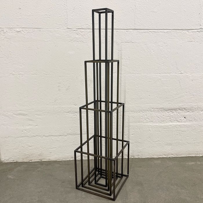 Modular Framed Metal Art Skyscraper Sculpture | Catherine's Loft