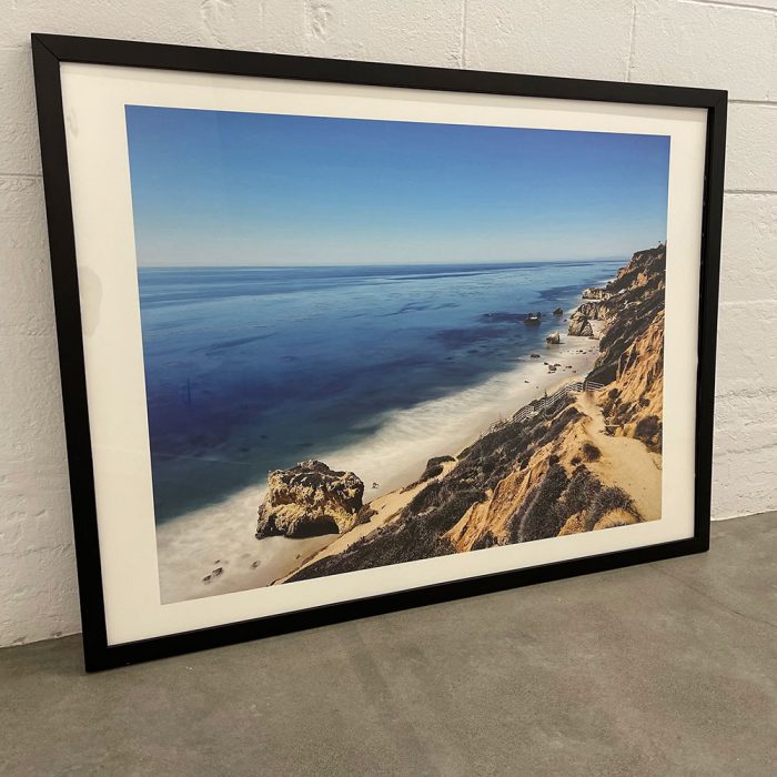 Large Framed Beach Photo Print | Catherine's Loft