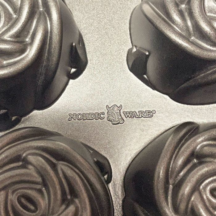 Nordic Ware 12 Sweetheart Roses Non Stick Cupcake Muffin Pan | Catherine's Loft